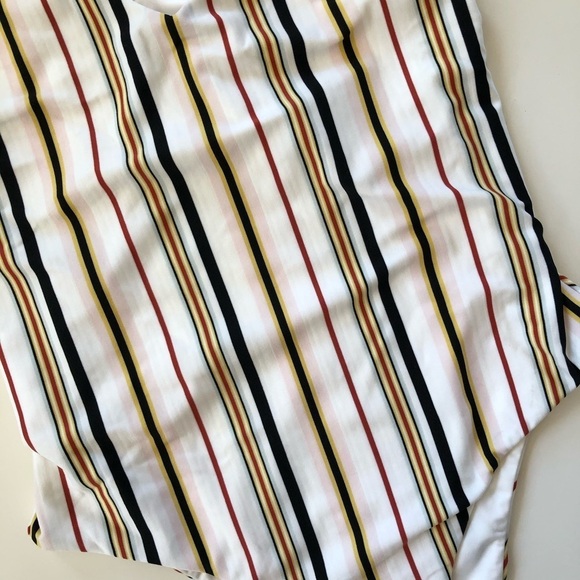 NWT Volcom “That’s Stripe” One-piece Swimsuit - Picture 6 of 10